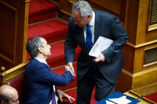 Εμπρηστική ρητορική του «αντ’ αυτού» Μάκη Βορίδη