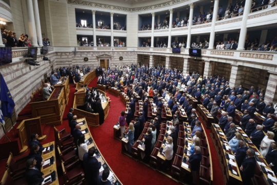 Η ορκωμοσία της νέας βουλής σε 10 φωτογραφικά στιγμιότυπα