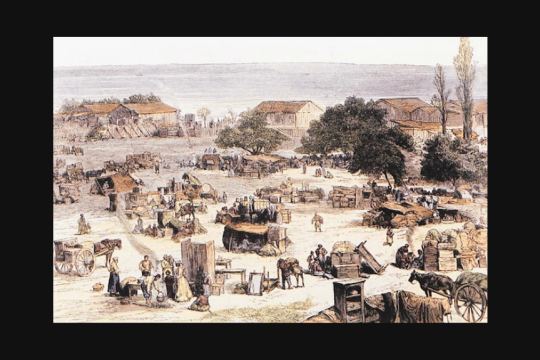 Αστεγοι από την πυρκαγιά του 1890