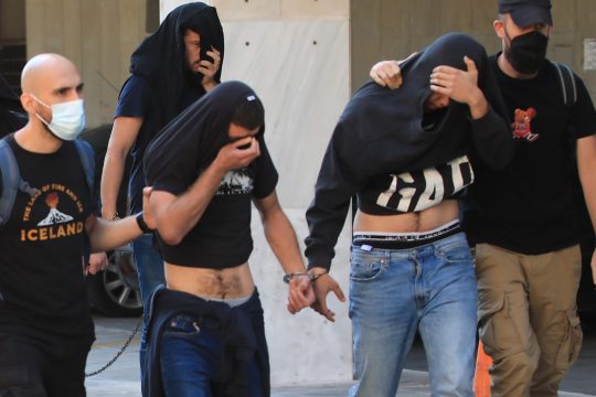 Κροάτες οπαδοί στη ΓΑΔΑ