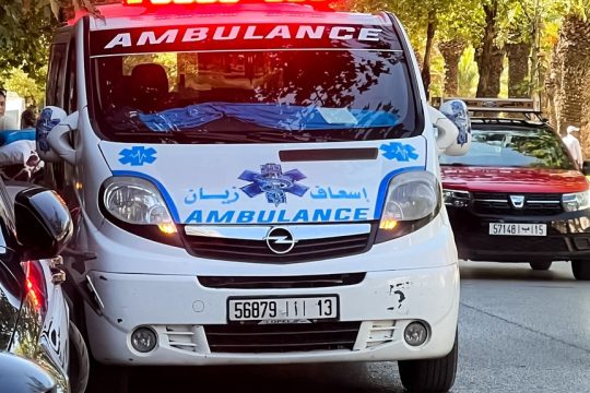 ασθενοφόρο στο Μαρόκο