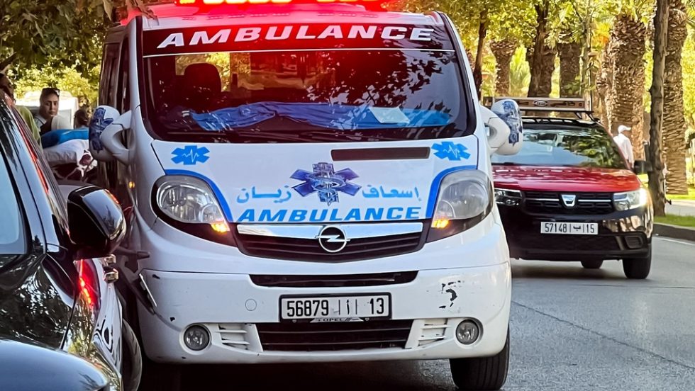 ασθενοφόρο στο Μαρόκο