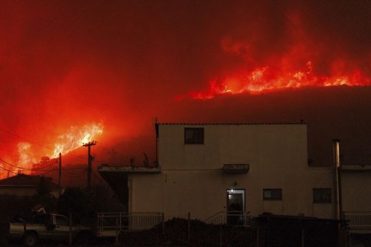 Πυρκαγιά στην Αλεξανδρούπολη