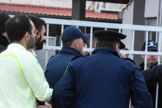 Αστυνομικοί σε γήπεδο