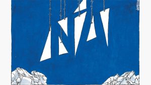 Σκίτσο της «Εφ.Συν.» [Μιχάλης Κουντούρης 05.08.2023]