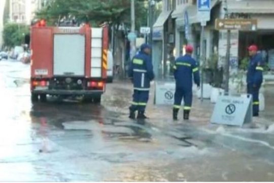 Ερμού - Θεσσαλονίκη - πλημμύρα - αγωγός
