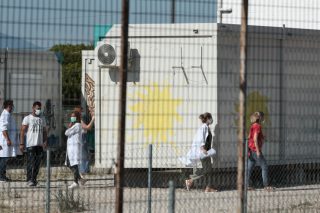 Δομή προσφύγων και μεταναστών στο Οινόφυτα