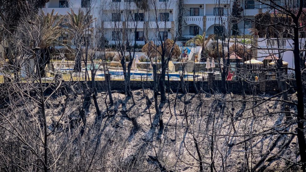 Πυρκαγιές στη Ρόδο