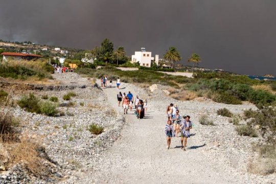 πυρκαγιά, Ρόδος