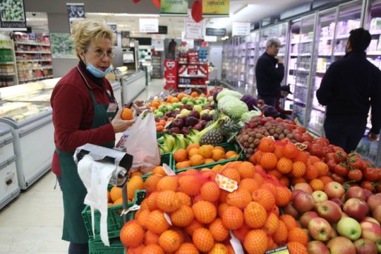 ΙΕΛΚΑ: Στο 2,23% ο πληθωρισμός τον Απρίλιο - «Φαρμάκι» φρούτα, λαχανικά, κρέας
