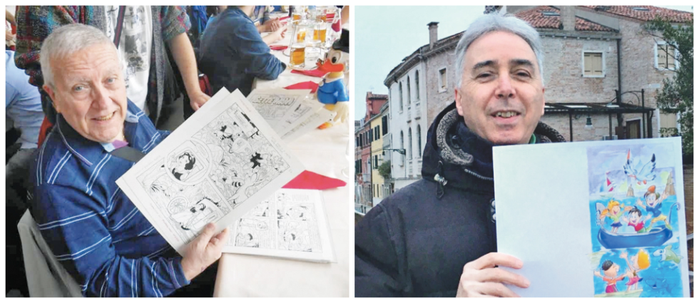 Luciano Gatto (αριστερά) και Valerio Held (δεξιά)