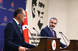 Κοινές δηλώσεις Γεραπετρίτη - Χακάν στην Άγκυρα