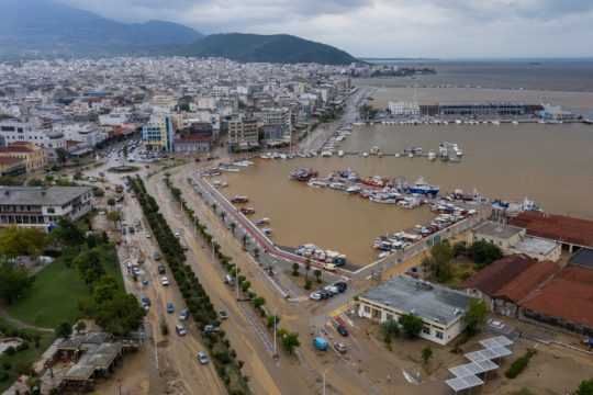 Καταστροφές στον Βόλο