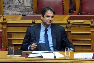 2013: Ο τότε υπουργός Δημόσιας Διοίκησης Κυριάκος Μητσοτάκης