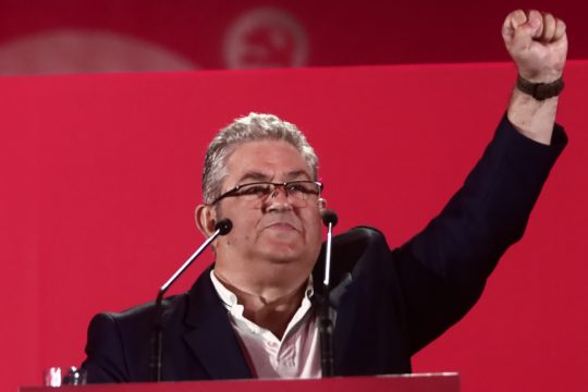 ο Δημήτρης Κουτσούμπας