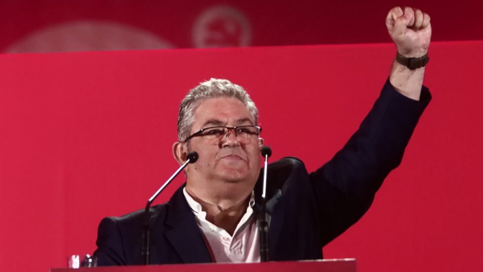 ο Δημήτρης Κουτσούμπας