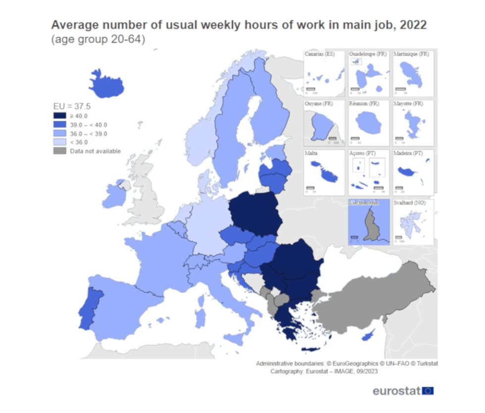 Eurostat - Εργαζόμενοι