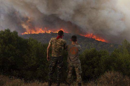 Έβρος, πυρκαγιά