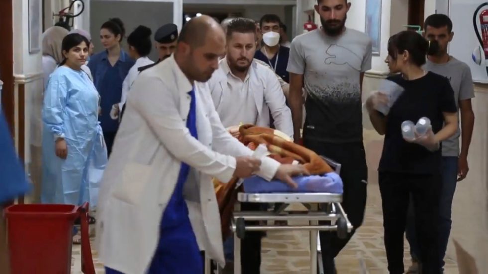 Γάμος Ιράκ Πυρκαγιά
