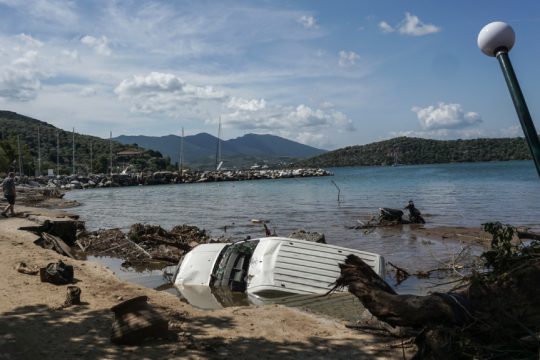 κακοκαιρία, καταστροφές, Πήλιο