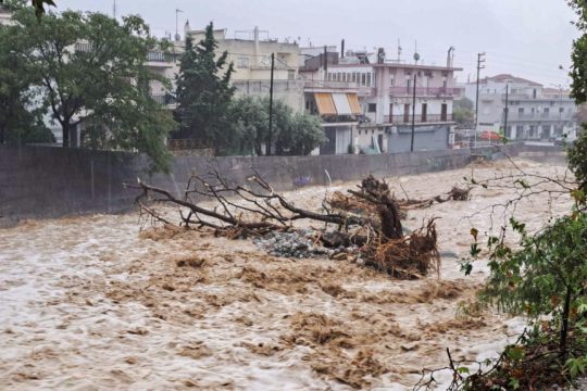 Κακοκαιρία στον Βόλο