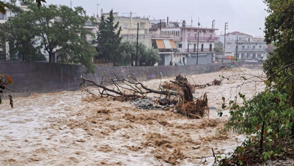 Κακοκαιρία στον Βόλο