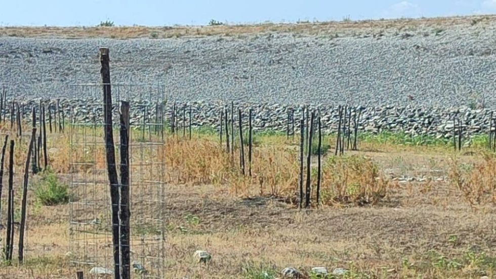 Έργα στη λίμνη Κάρλα