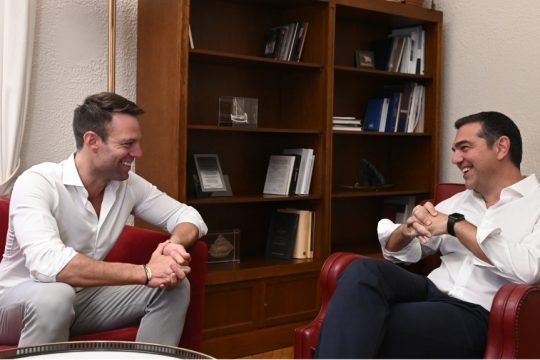 Κασσελάκης, Τσίπρας