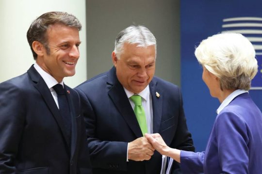 Μακρόν, Όρμπαν, Ούρσουλα φον ντερ Λάιεν