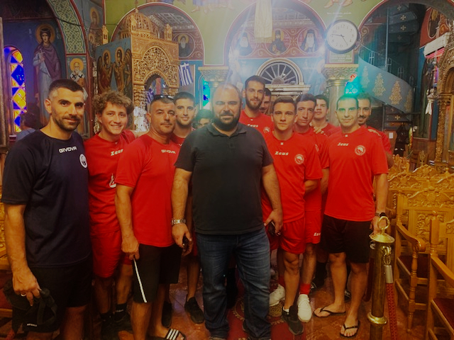 η ομάδα πριν την αιμοδοσία