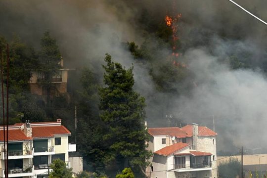 Σταμάτα, πυρκαγιά