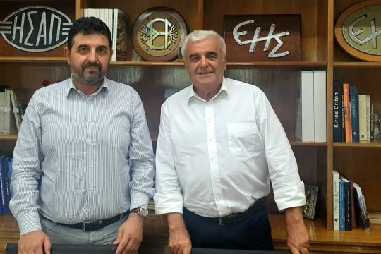 O Αθανάσιος Κοτταράς και ο Γιώργος Γαβρίλης