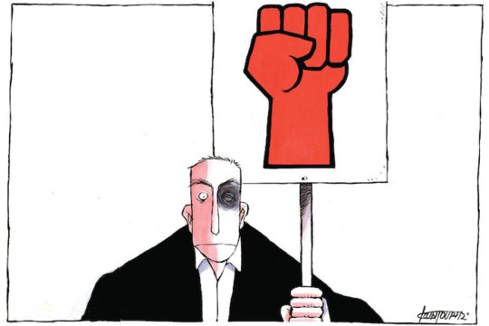 Σκίτσο: Μιχάλης Κουντούρης
