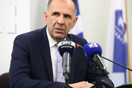 Ο υπουργός Εξωτερικών Γ. Γεραπετρίτης