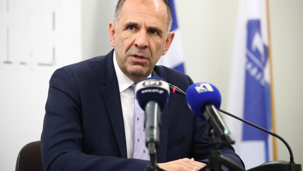 Ο υπουργός Εξωτερικών Γ. Γεραπετρίτης