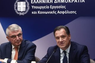 Αδωνις Γεωργιάδης και Πάνος Τσακλόγλου