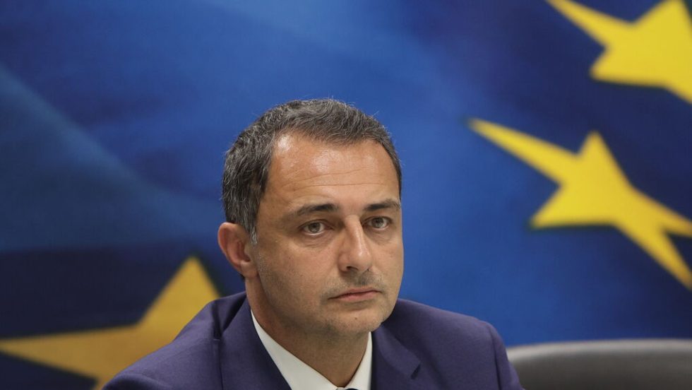 Ο αρμόδιος για την Ερευνα και Καινοτομία υφυπουργός Ανάπτυξης, Μάξιμος Σενετάκης