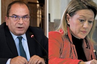 Ο πρόεδρος της ΑΔΑΕ Χρήστος Ράμμος | Η εισαγγελέας Bασιλική Βλάχου