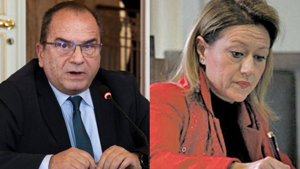 Ο πρόεδρος της ΑΔΑΕ Χρήστος Ράμμος | Η εισαγγελέας Bασιλική Βλάχου