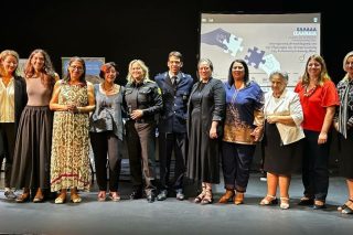 Aπό το συνέδριο με τίτλο «Ελλάδα - Ισλανδία ενωμένες για τις επιζώσες ενδοοικογενειακής βίας - Διατομεακή ανταπόκριση για την πρόληψη και αντιμετώπισή της»