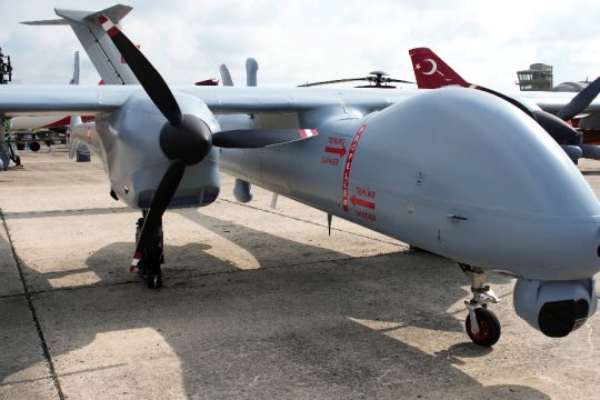Aksungur unmanned aerial vehicle by Turkish Aerospace Industries