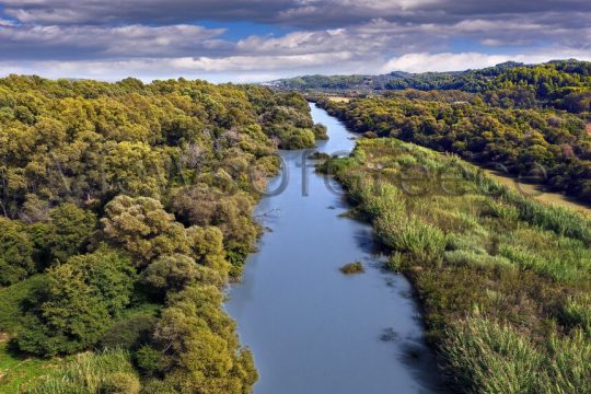 Ο ποταμός Αλφειός διατρέχει το ολυμπιακό τοπίο