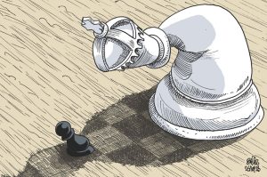 Σκίτσο της Εφ.Συν. [Β.Παπαβασιλείου 26.10.2023]