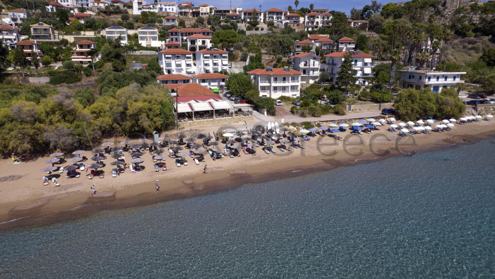 Ενα μικρό μέρος από την παραλία Ζάγκα