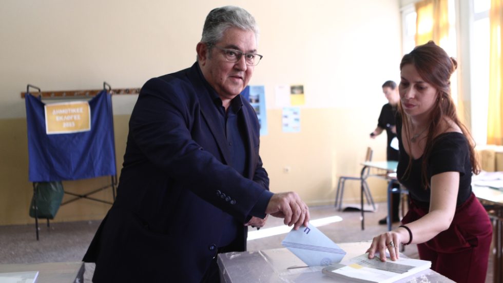 ο Δημήτρης Κουτσούμπας