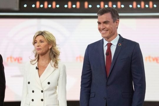 Γιολάντα Ντίαθ και Πέδρο Σάντσεθ