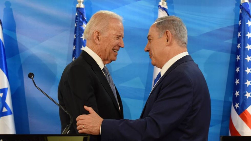 Τζο Μπάιντεν, Μπενιαμίν Νετανιάχου