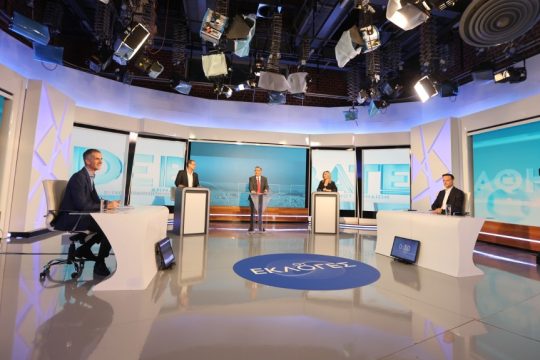 debate, Κώστας Μπακογιάννης, Χάρης Δούκας