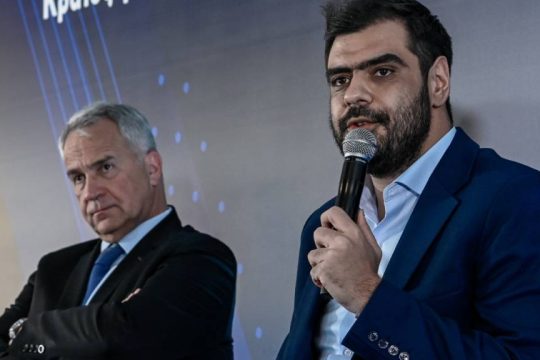 Μάκης Βορίδης και Παύλος Μαρινάκης