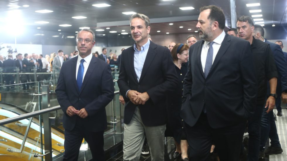 Κυριάκος Μητσοτάκης - μετρό